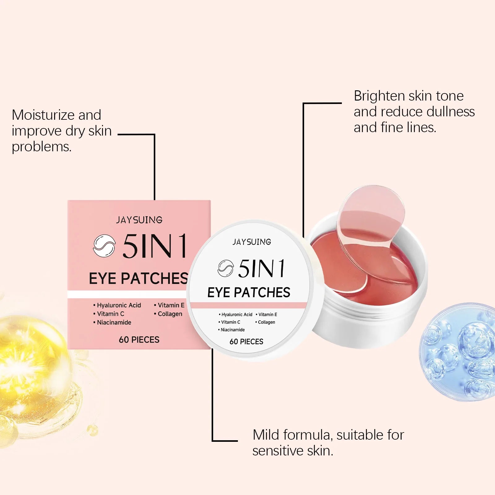 5 In 1 Collagen Eye Patches