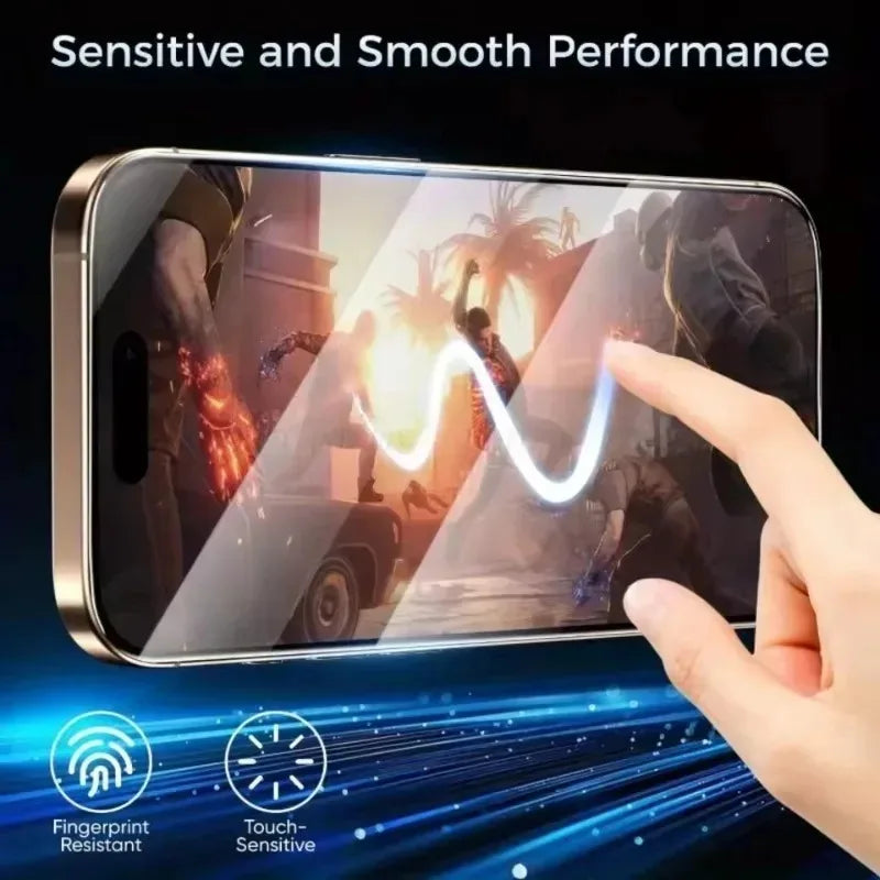 Easy To Install Tempered Glass Screen Protectors for iPhone 17 Promax 17 Air HD Clear Anti-scratch Protective Film for iPhone17