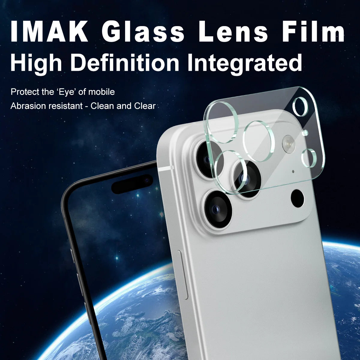 For iPhone17 Pro Max Lens Glass IMAK Integrated Lens Film Glass For iPhone 17 Air