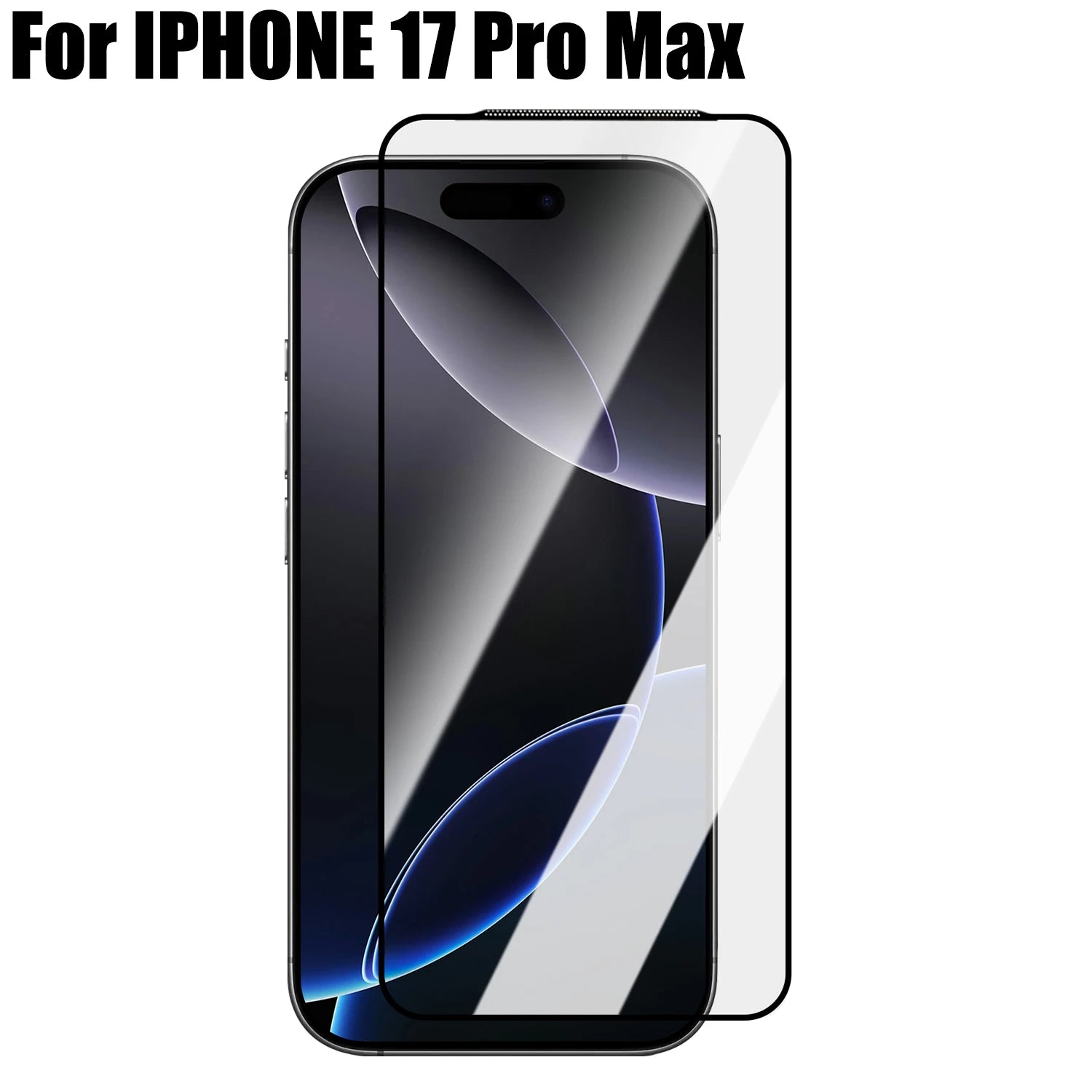 Full Curved HD Clear Tempered Glass For iPhone17 17Air 17Pro Max Screen Protectors