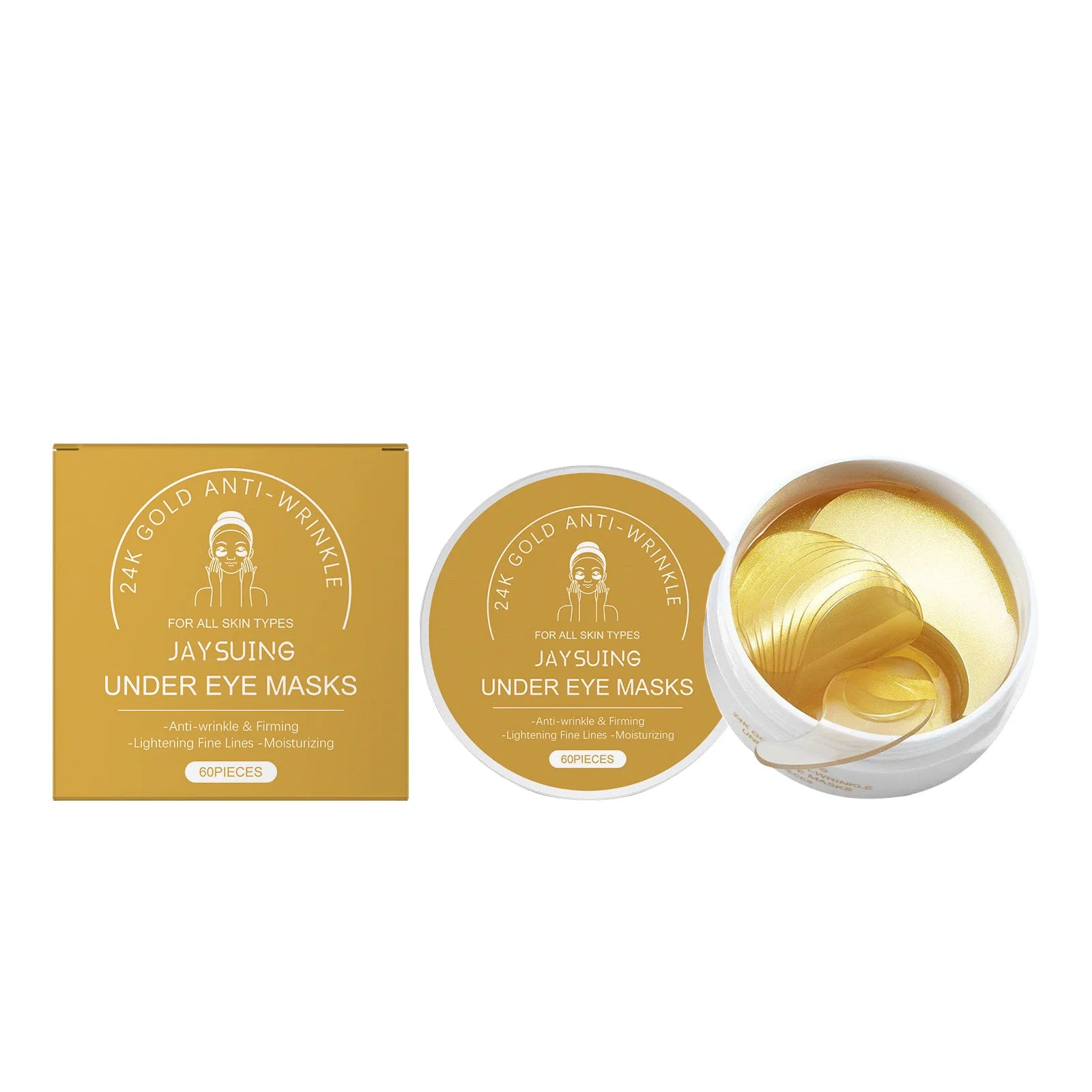24K Gold Hyaluronic Acid Eye Mask