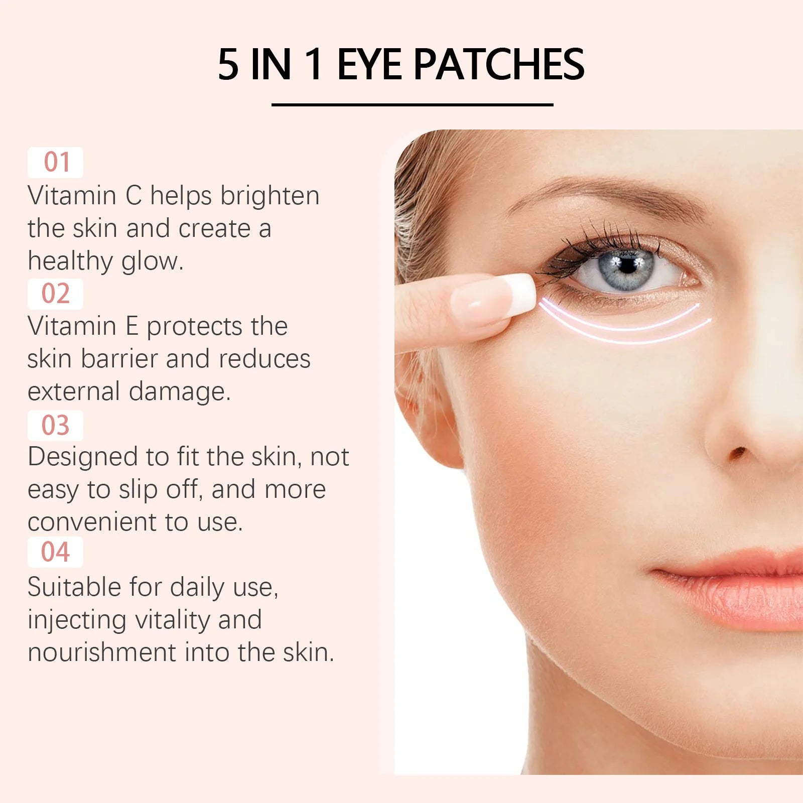 5 In 1 Collagen Eye Patches
