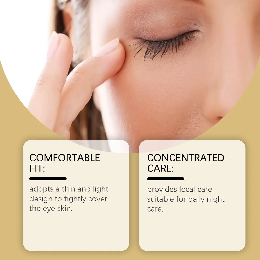 24K Gold Hyaluronic Acid Eye Mask