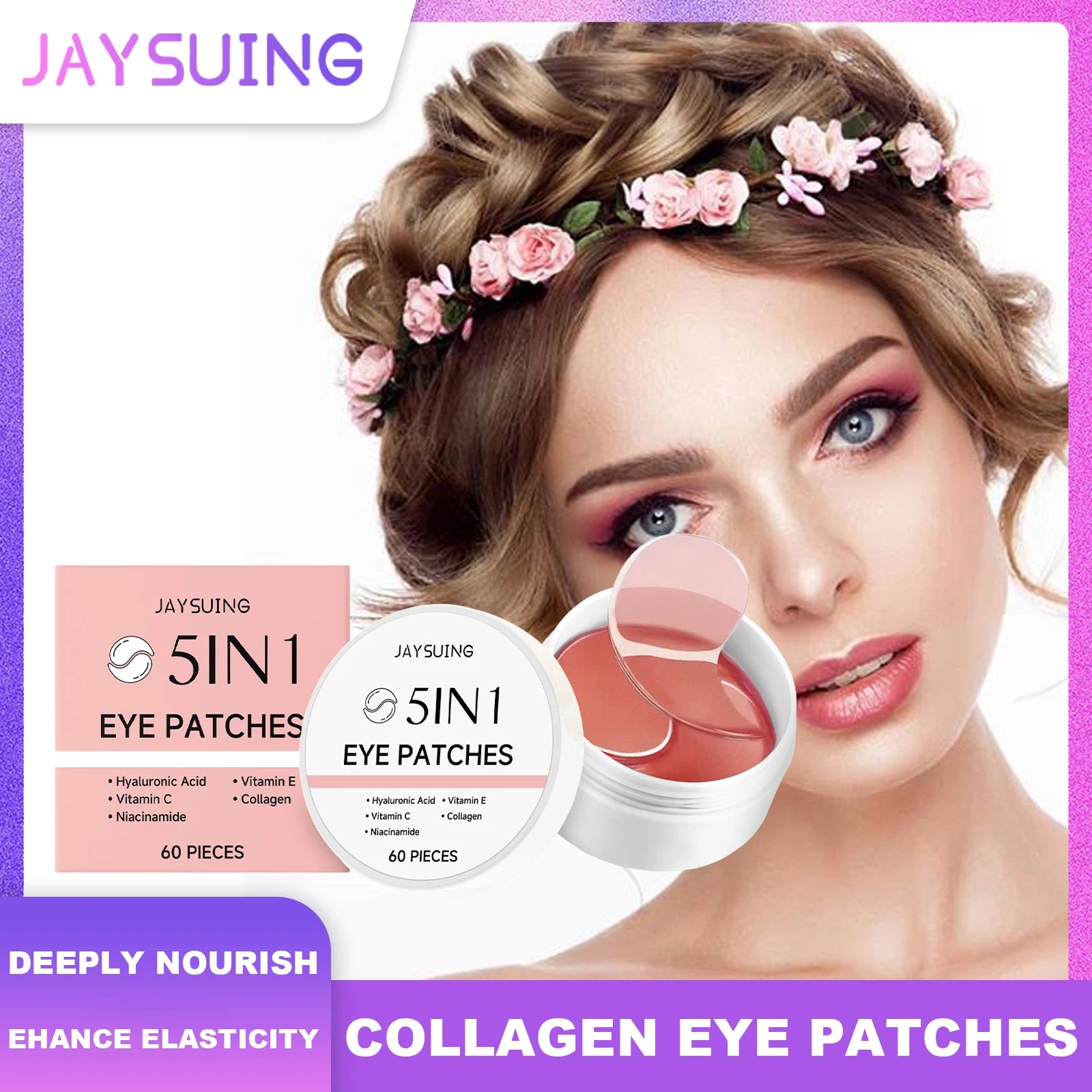 5 In 1 Collagen Eye Patches
